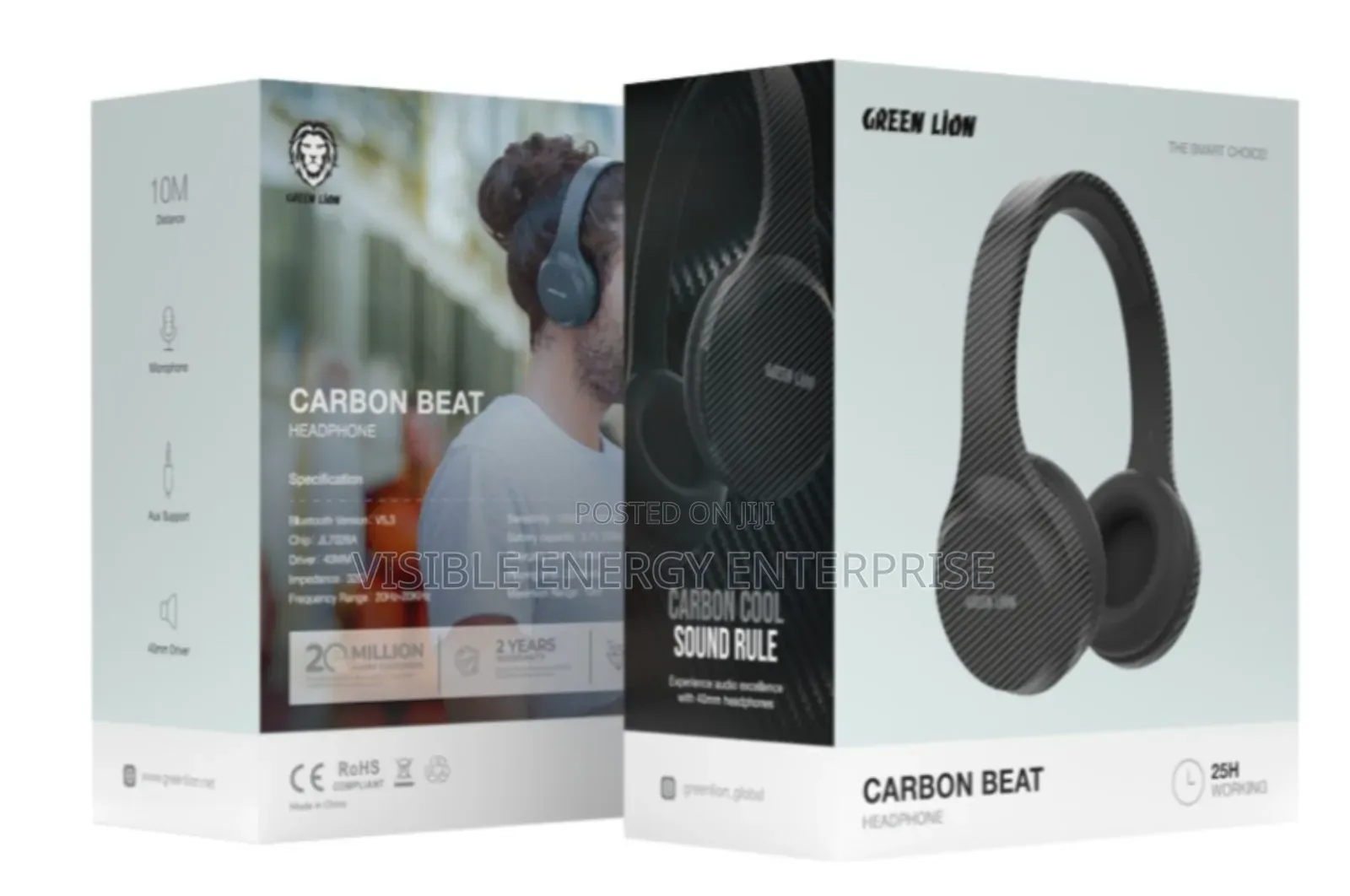Green Lion Carbon Beat Headphone.
