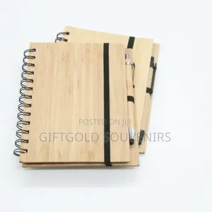 A5 Wooden Notebook With Pen