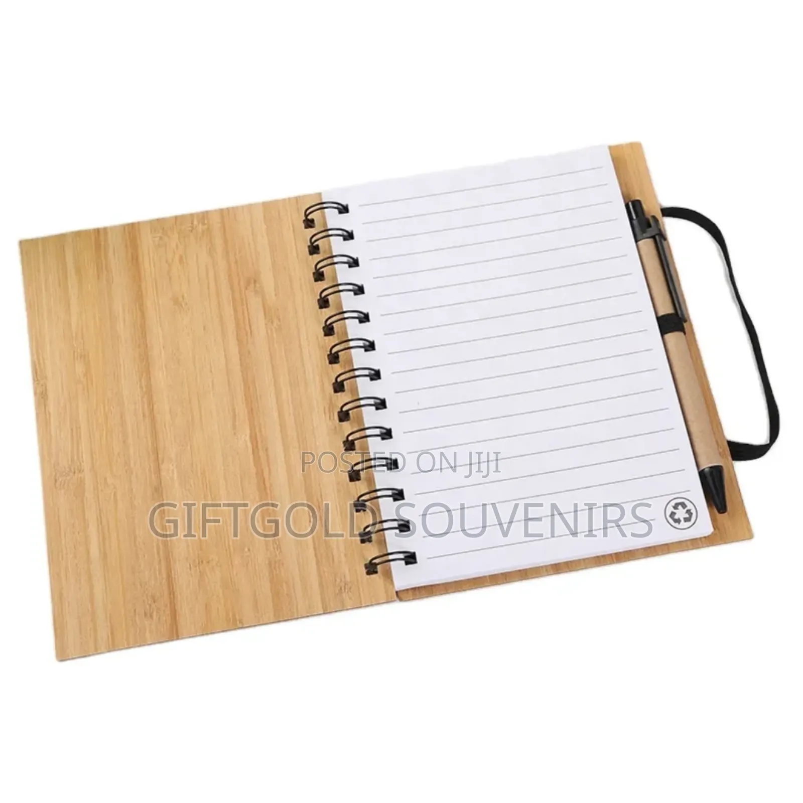 A5 Wooden Notebook With Pen
