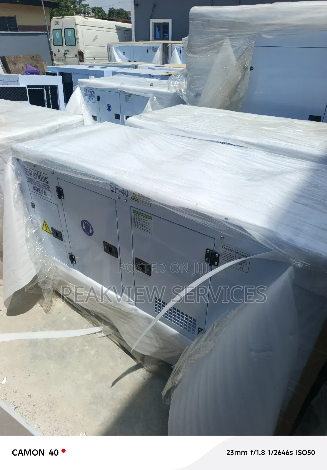 Perkins 40kva Soundproof Generator