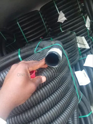 50mm Thick Flexible Conduit Black