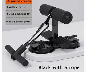 Double Suction Sit Up Bar With Rope