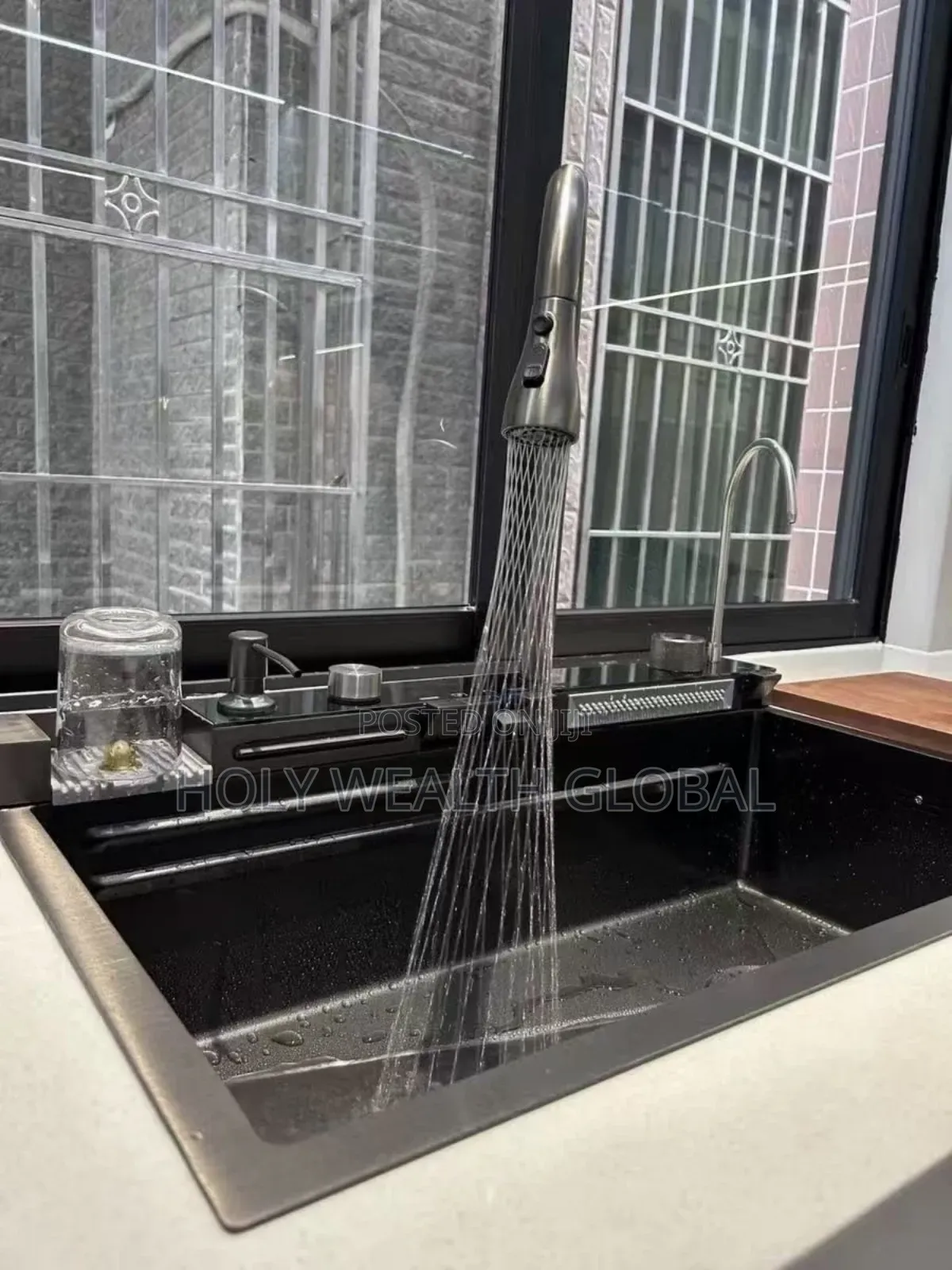 Full Set Smart Kitchen Sink With Racks