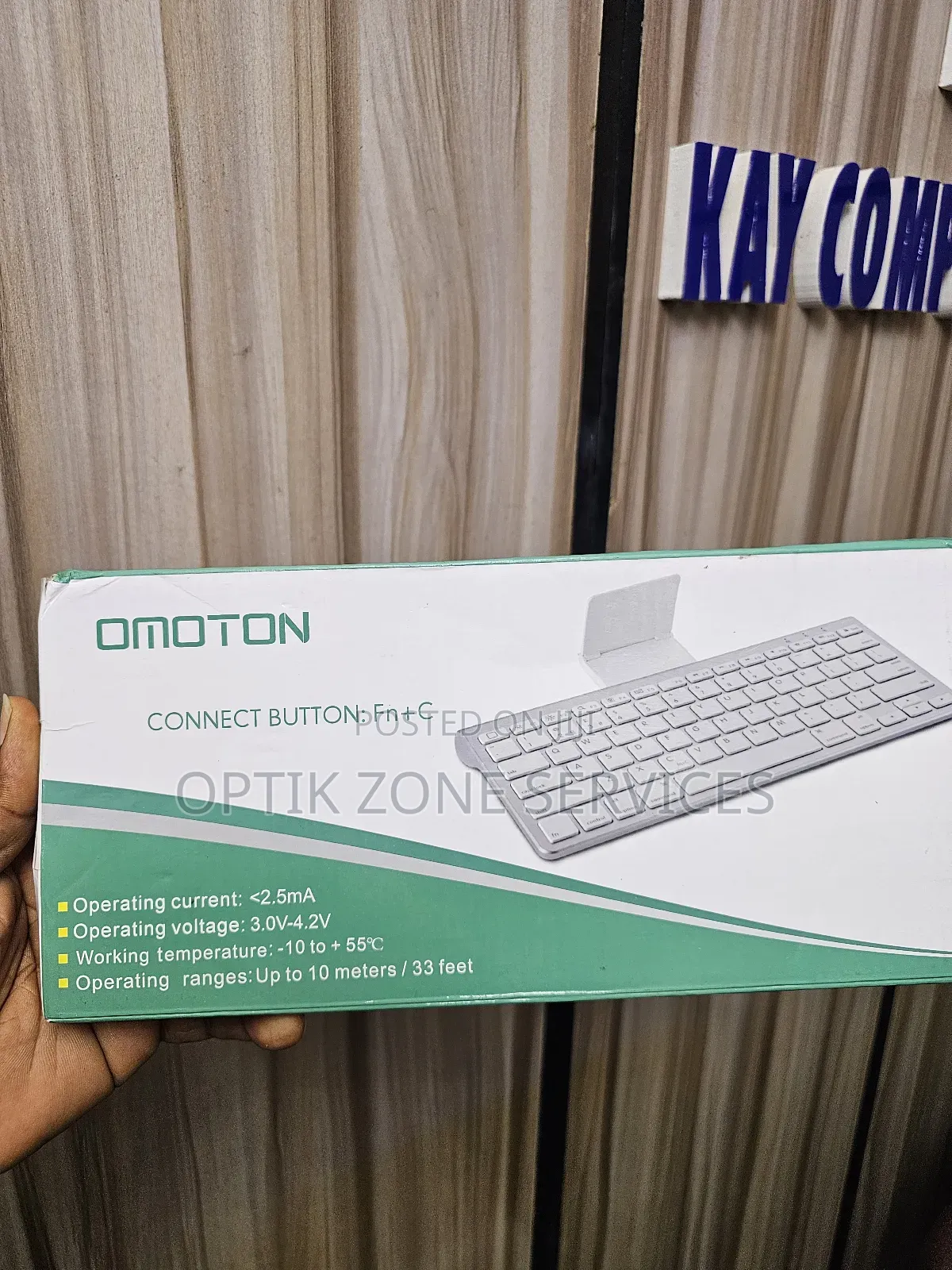 Apple and Windows Bluetooth Keyboard for iPad and Computers