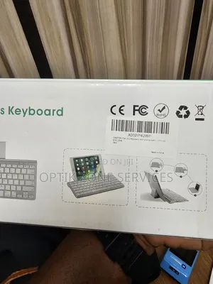 Apple and Windows Bluetooth Keyboard for iPad and Computers