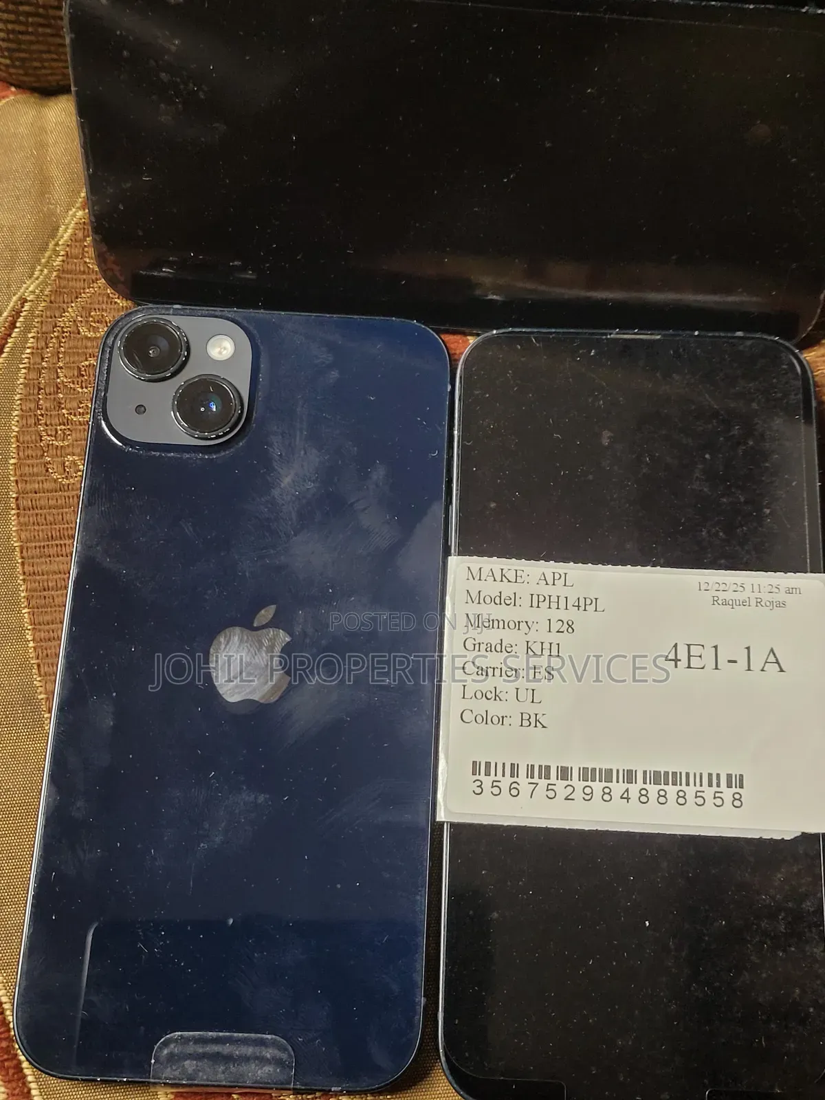 Apple iPhone 14 Plus 128 GB Black