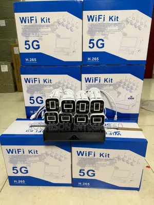 4 Channel Wireless NVR Wifi Camera CCTV Kit