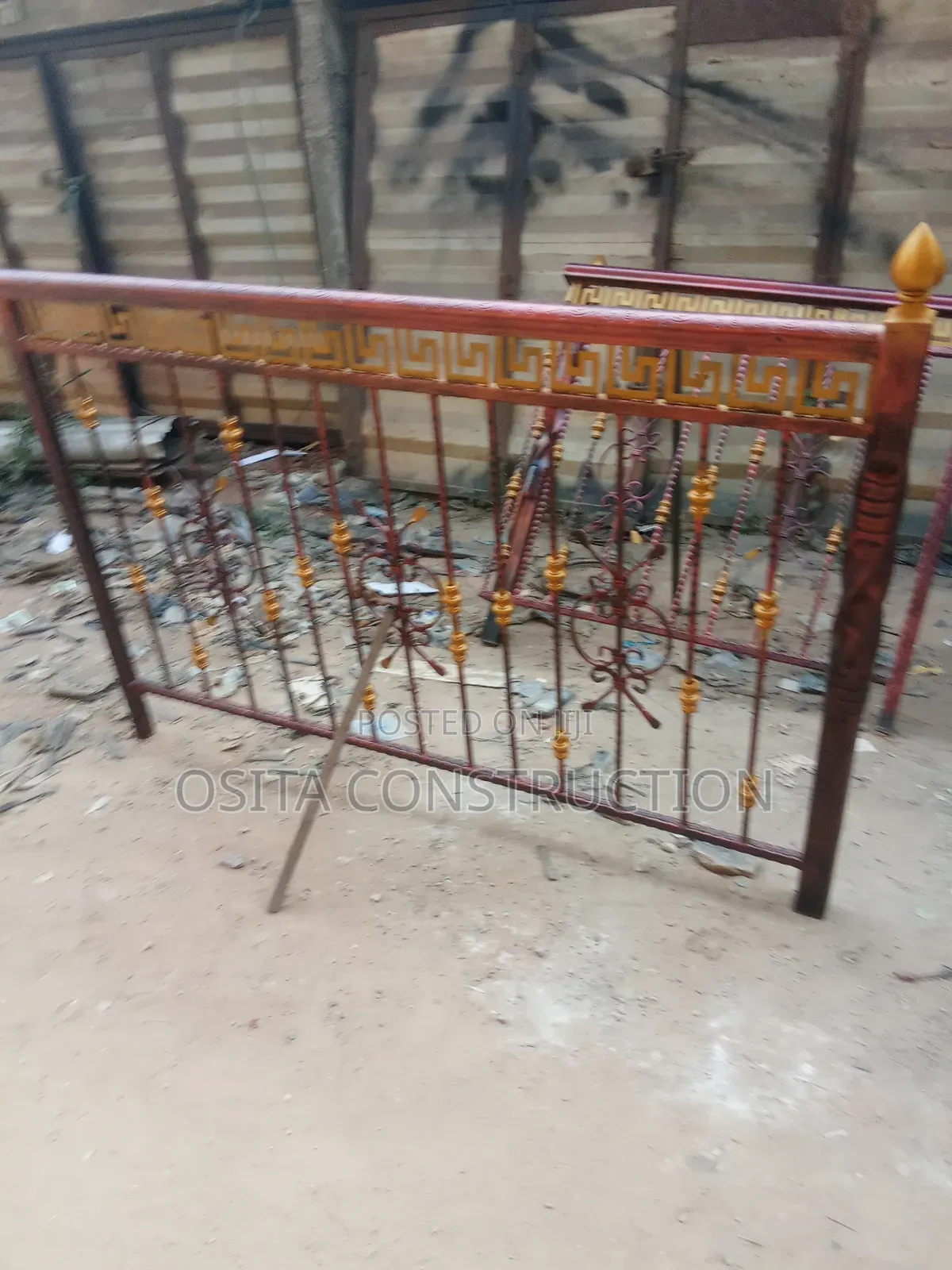 Simple Design Wrought Iron Hand Rail