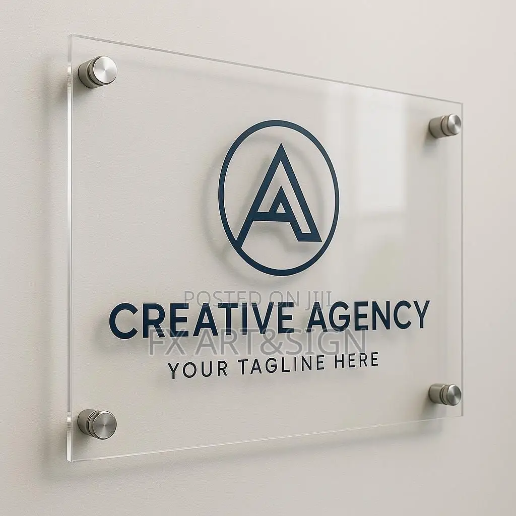 Wall Mount Acrylic Sign