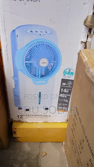 Solar Standingfan 12 In Inches