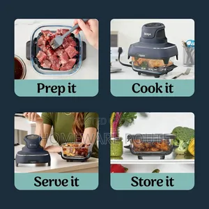Ninja Crispi 4in1 Glass Portable Airfryer System