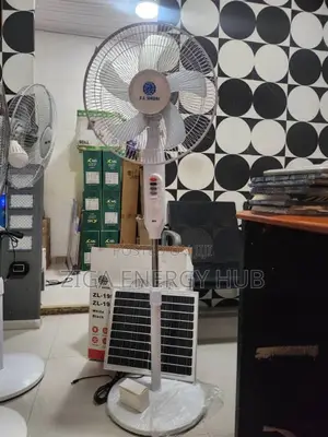 Solar Rechargeable Fan