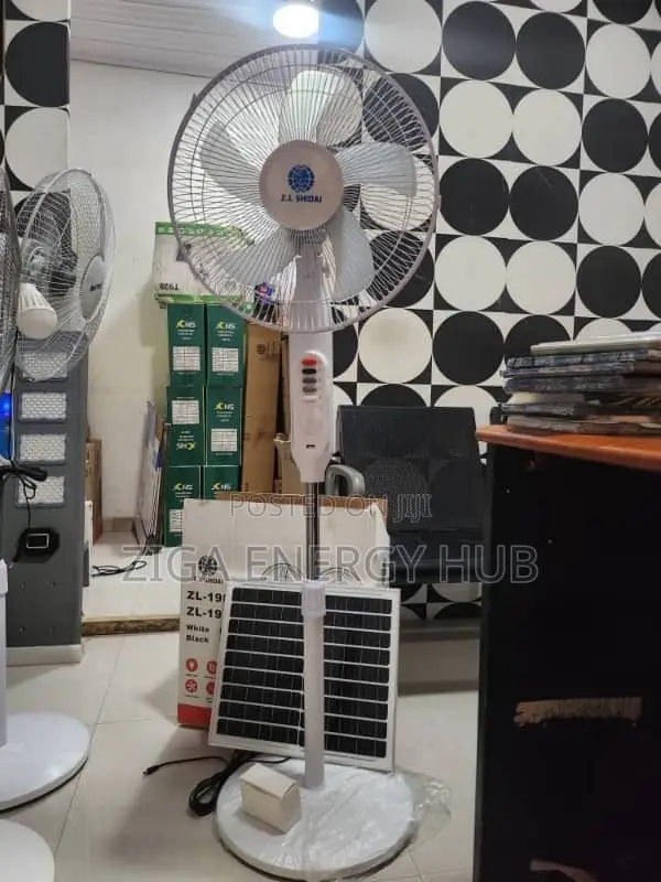 Solar Rechargeable Fan