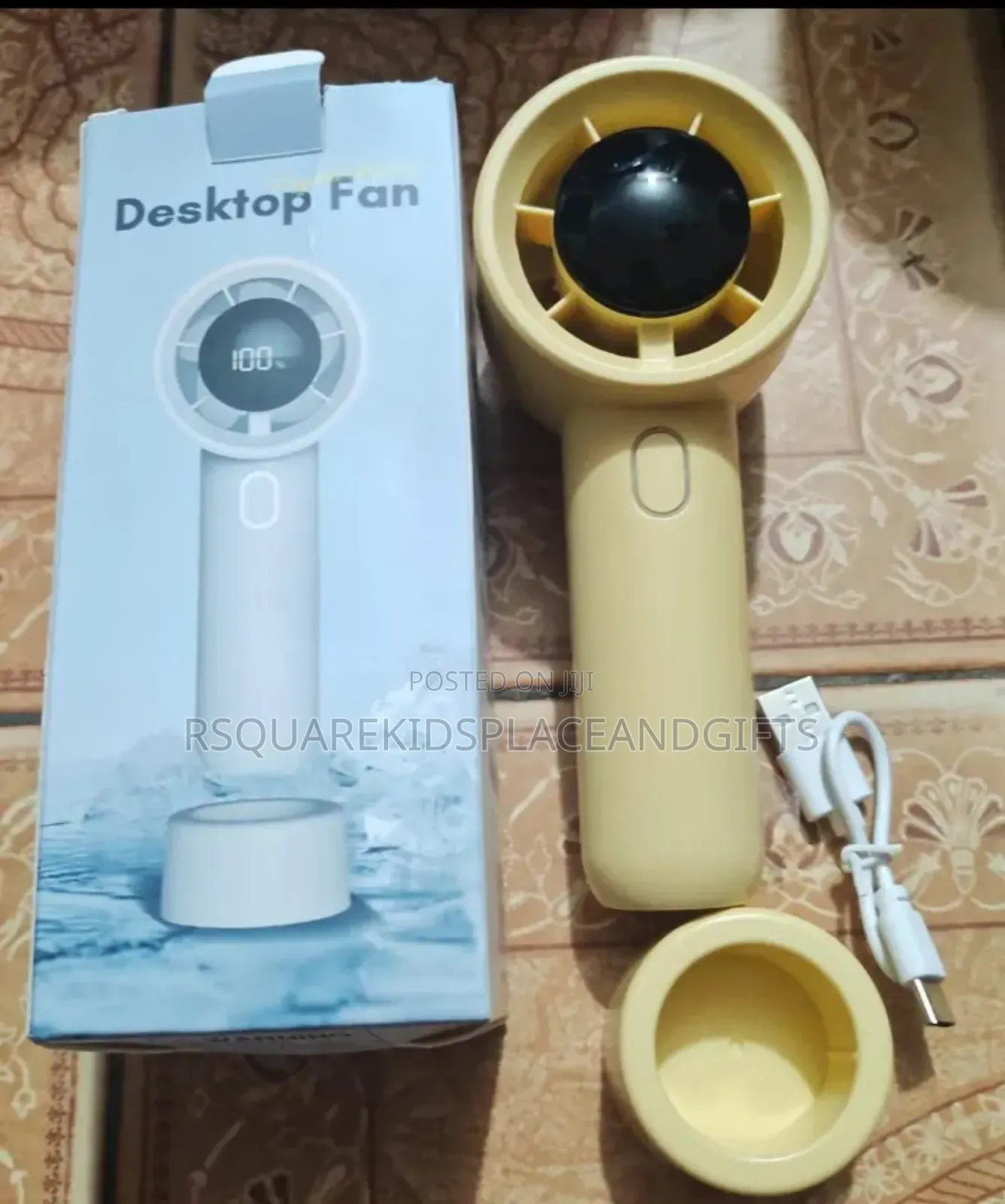 Souvenir Mini Desktop Fan