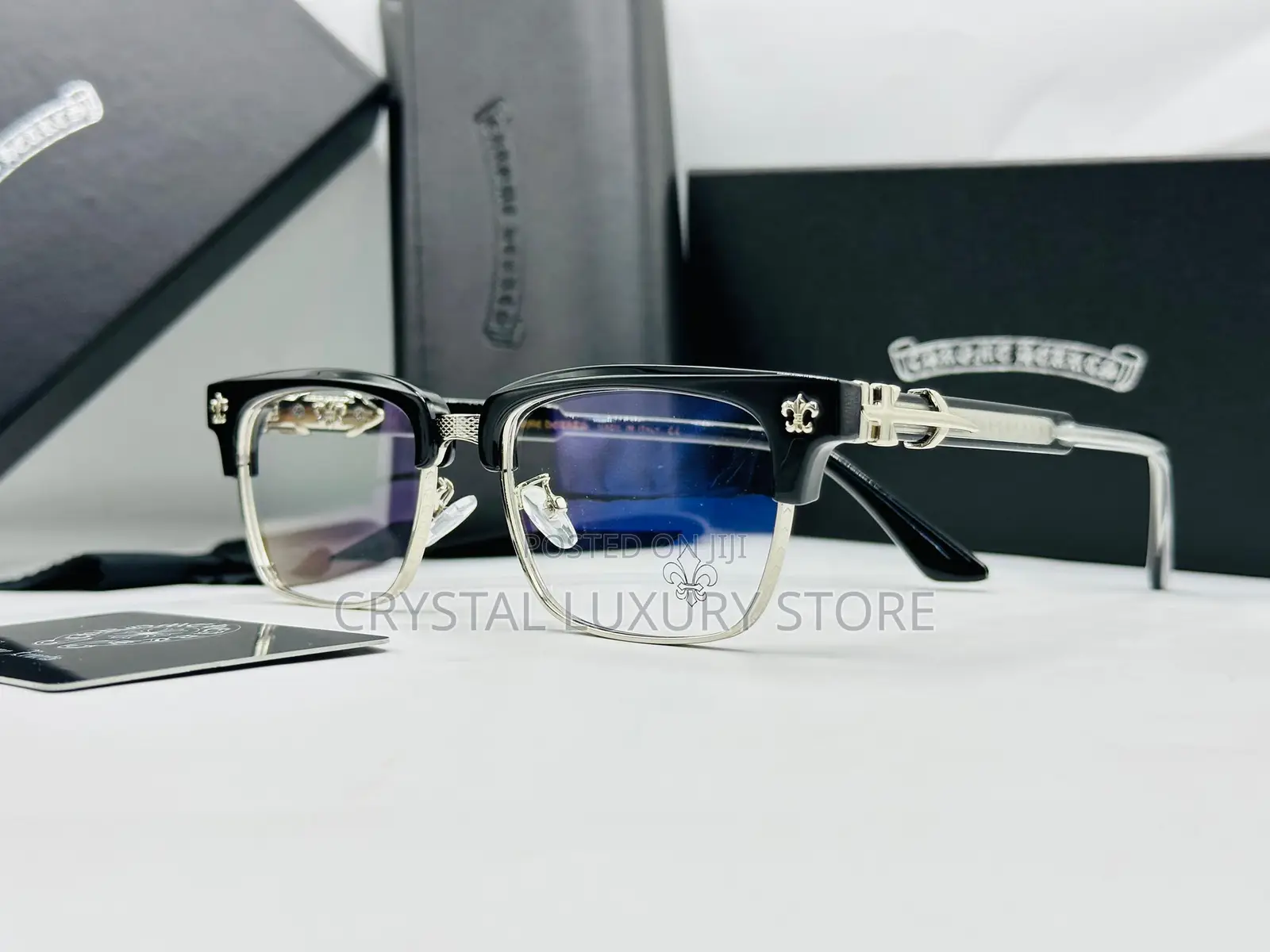 Chrome Hearts Quality Luxury Frame Glasses