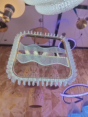 Led Chandelier Light With Modern Finish