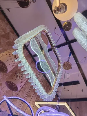Led Chandelier Light With Modern Finish