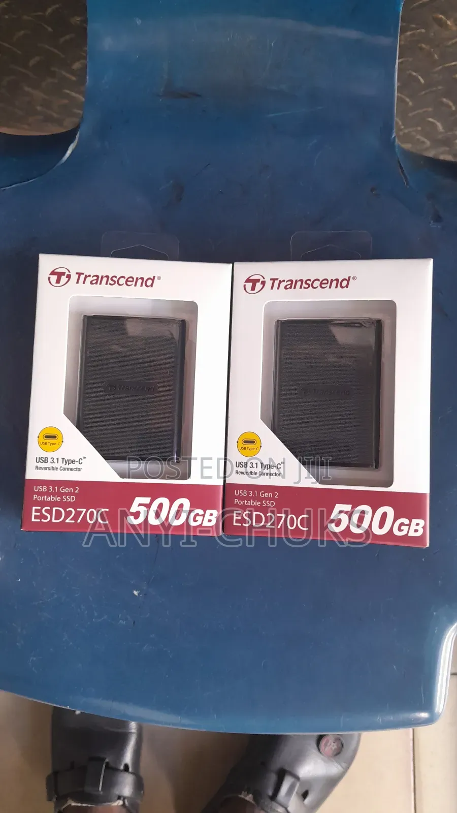 Transcend External 500gb SSD Drive