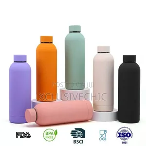 Versatile Insulated 500ml Matted Thermos Water Bottle