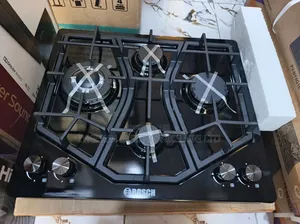 Original Bosch Built-in Blue Flame 4 Burners Black Stainless Burners