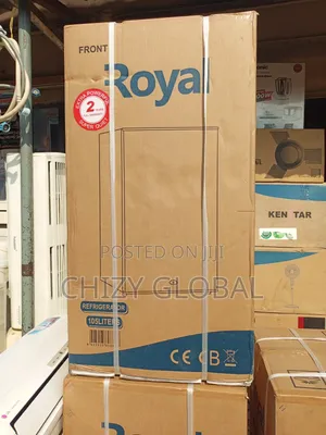 New Royal Refrigerator S/Door With 2years Warranty and Safe Delivery