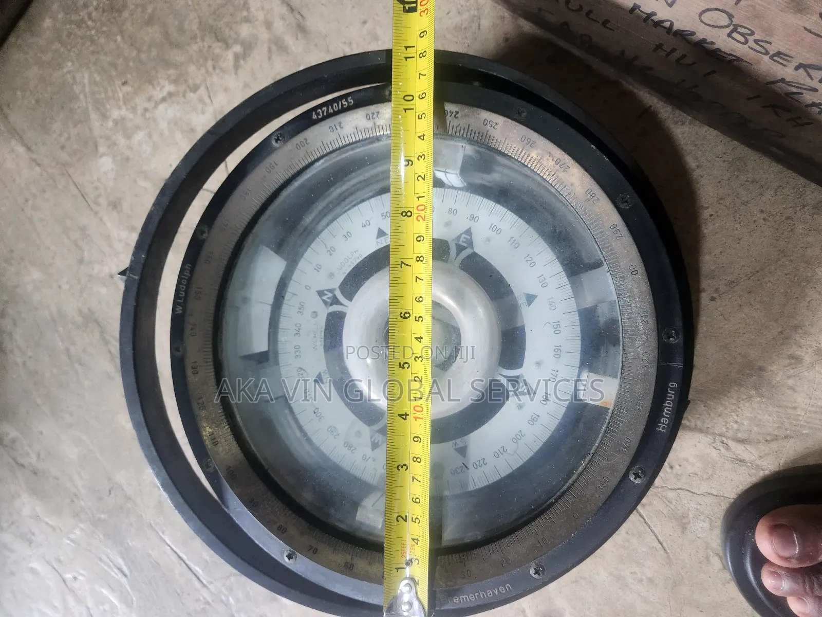 Magnetic Compass Type M55 W.Ludolph Germany