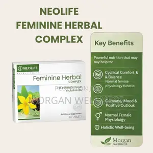 Feminine Herbal Complex 60 Tablets Single for Women Hormone Balance