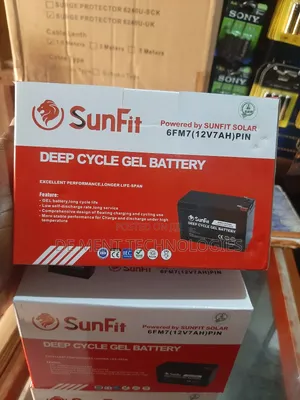 Sunfit 12v7ah Deep Cycle Gel Ups Battery