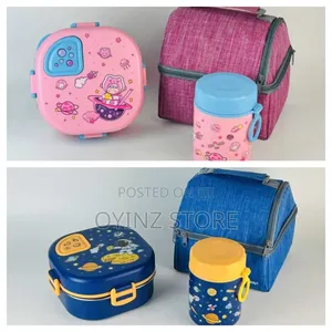Children Partition Food Flask With Box