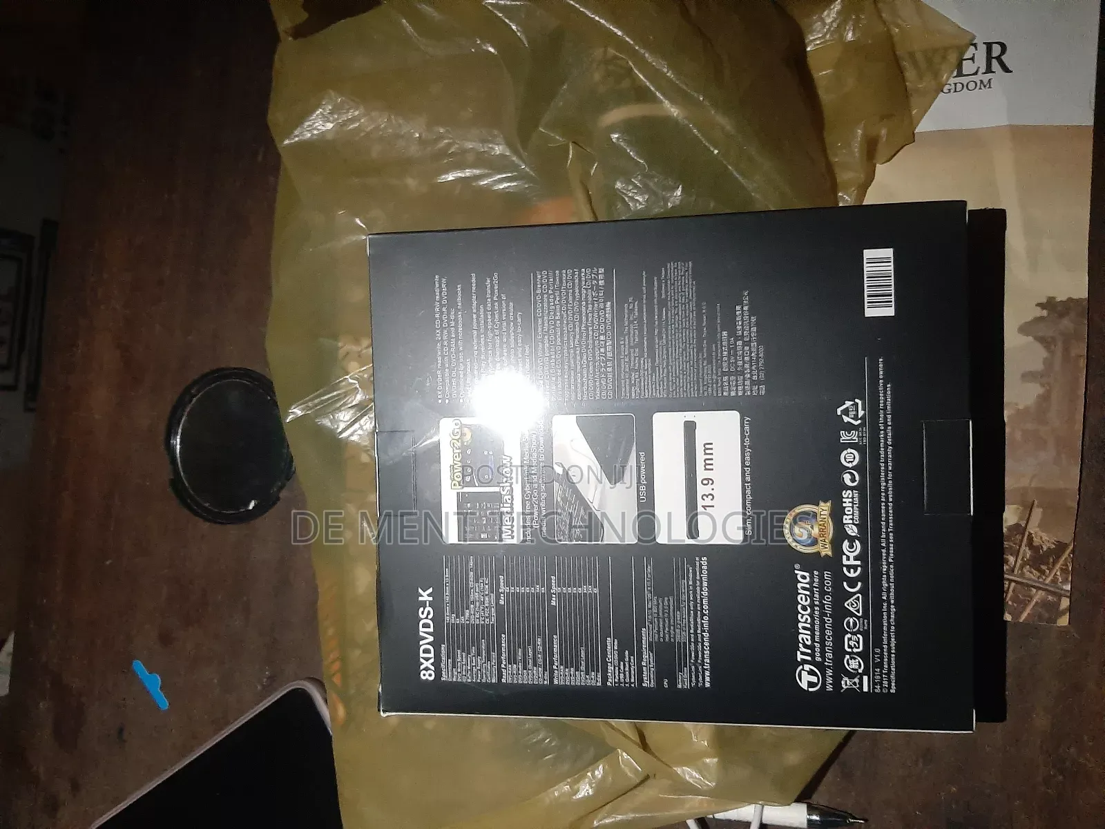 Transcend Portable Cd/DVD Writer