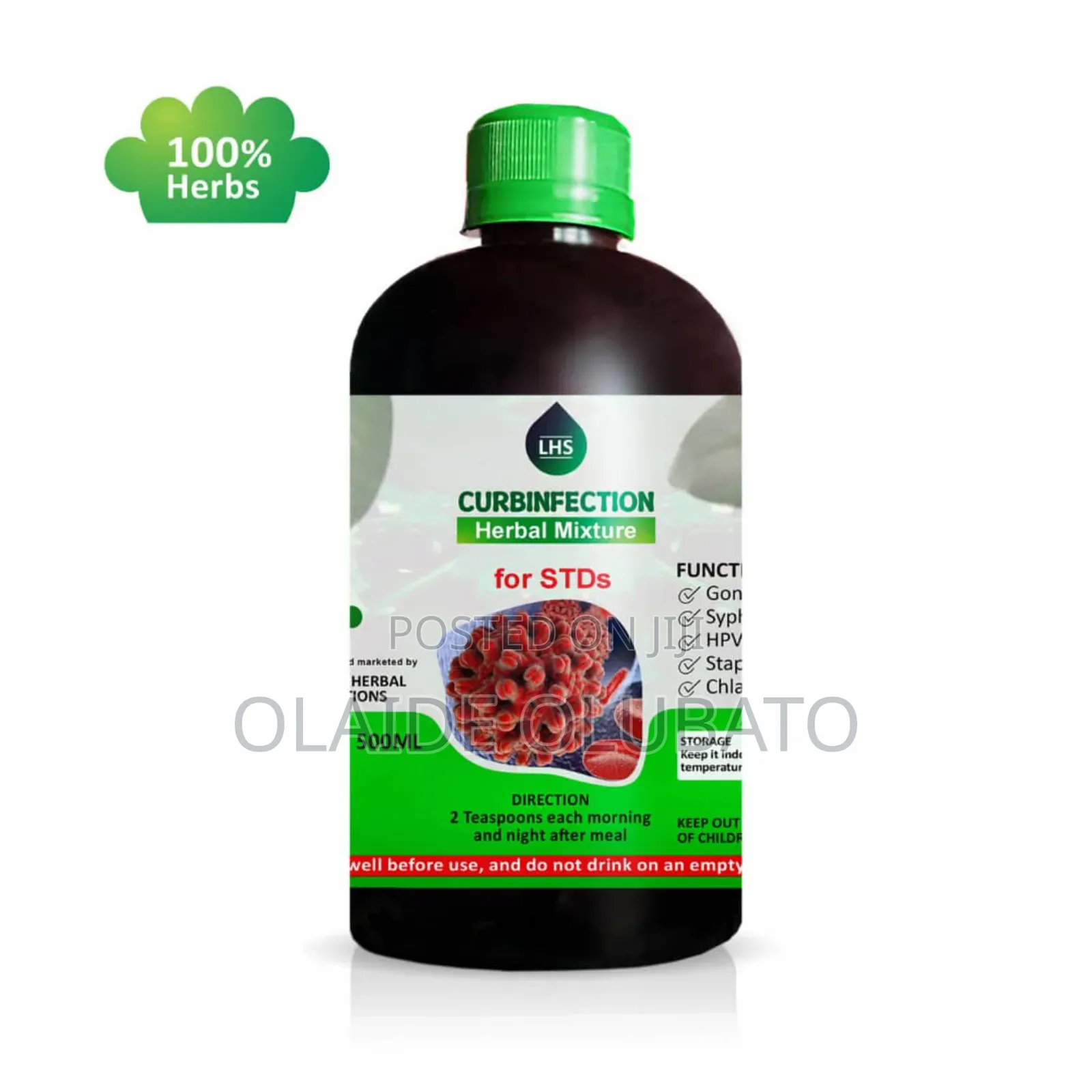 Curbinfection Herbal Mixture for Infections