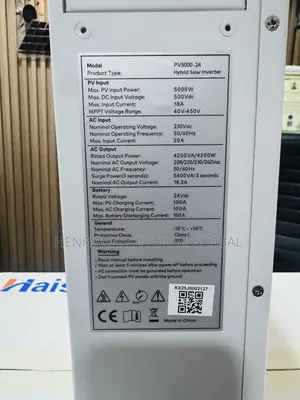 5kva Hausic Hybrid