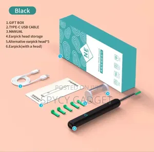Wireless Ear Cleaner With Hd Led Camera Otoscope for Ear Wax Removal