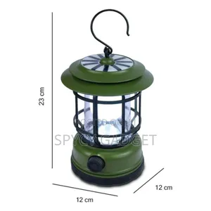 Portable Rechargeable Solar Led Camping Lamp