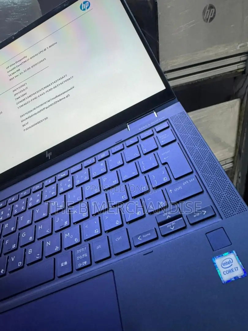 Laptop HP Elite Dragonfly X360 8th Gen 16GB Intel Core I7 SSD 256GB