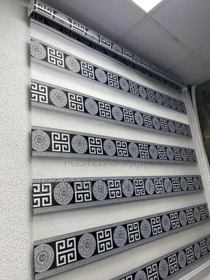 White and Black Blinds