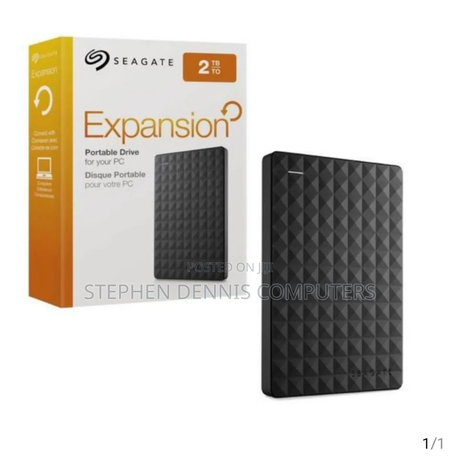 2tb Seagate Backup Plus Slim Portable External Hard Drive