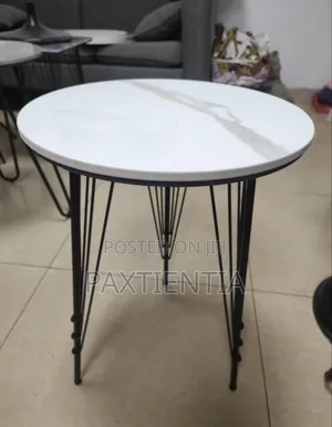 Marble Top Decorative Side Table Stool