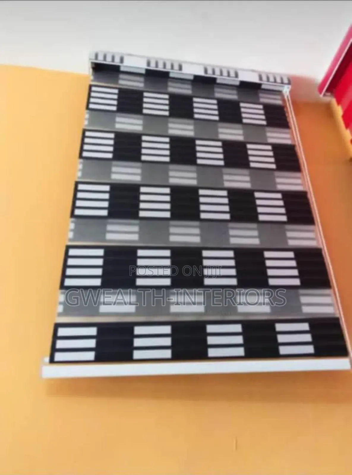 Mixed Black Day and Night Blinds