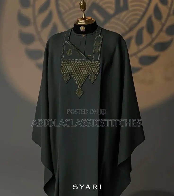 Men Agbada Monogram
