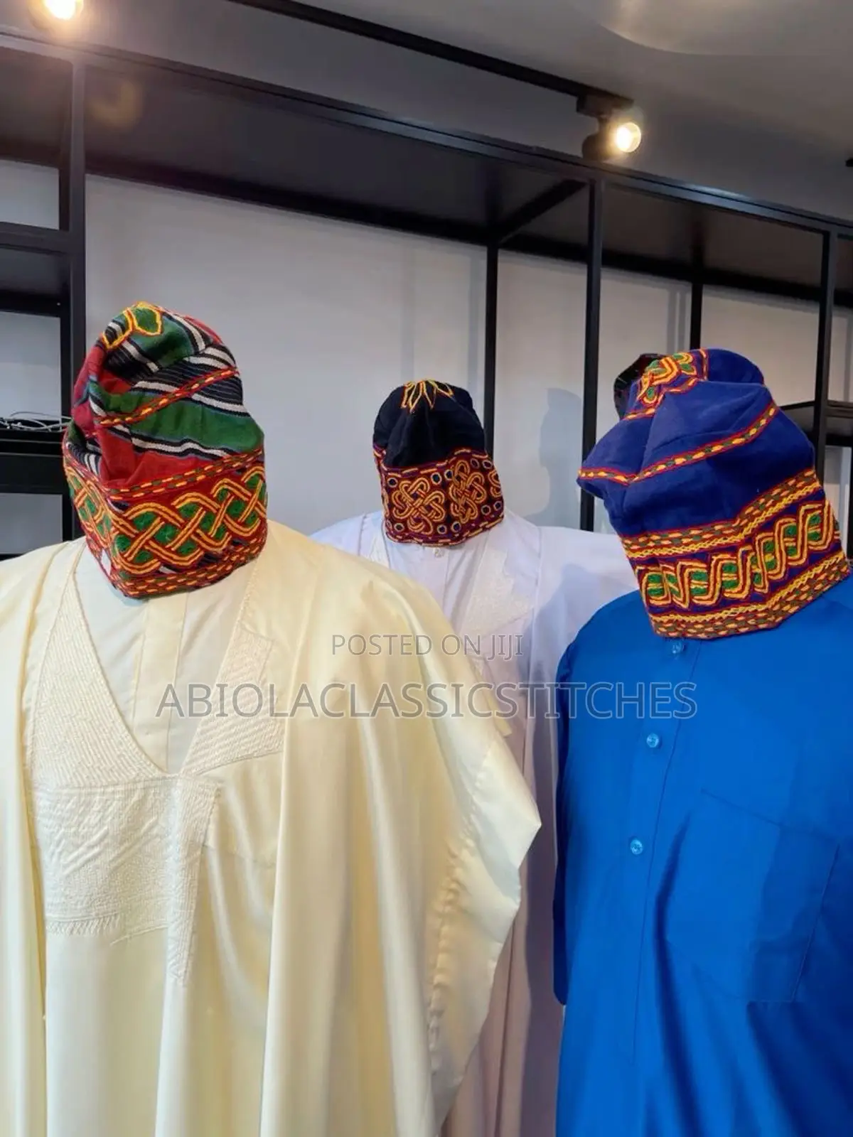 Men Agbada Monogram