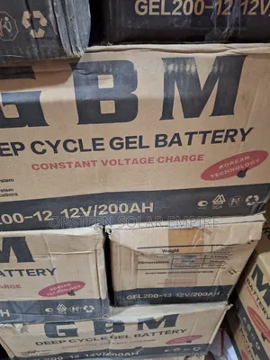 GBM Deep-Cycle Gel Battery 200ah