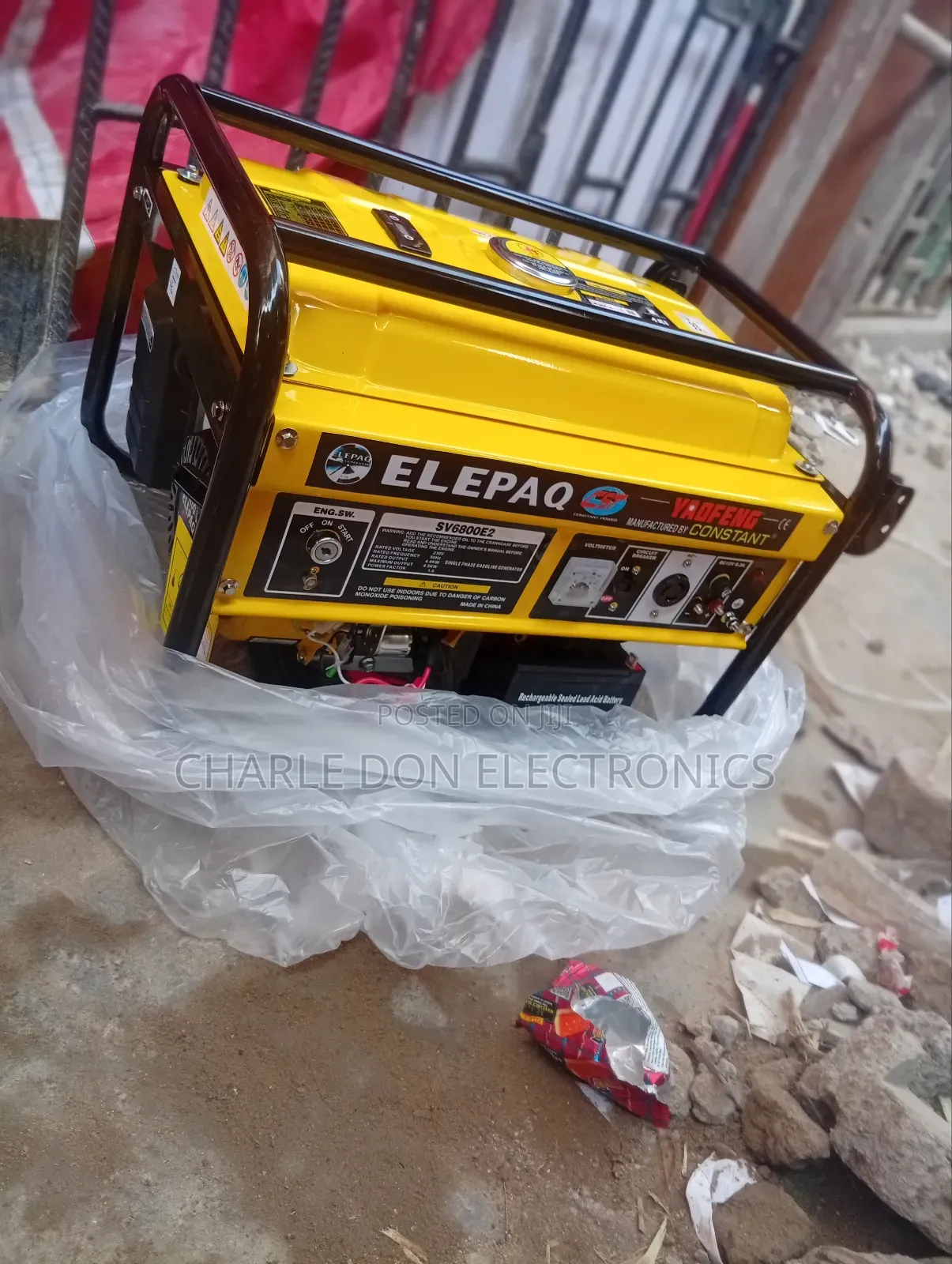 Elepaq E2 4.5kva Generator – Original Long-Lasting