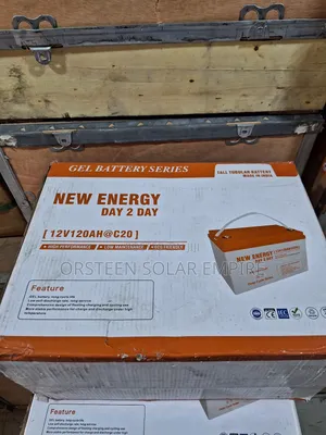 New Energy 12-120 Deep-Cycle Gel Batteries