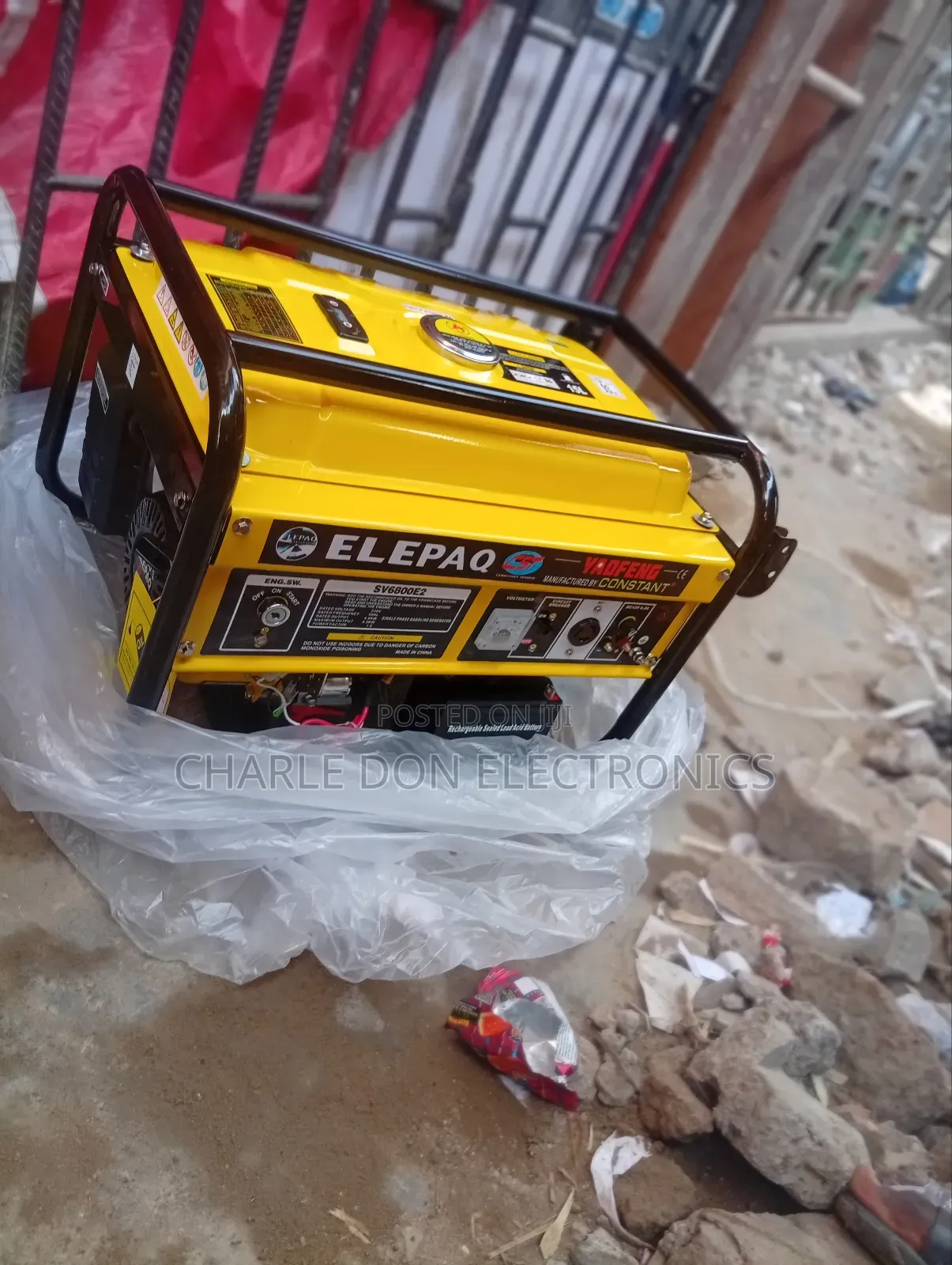 Elepaq E2 4.5kva Generator – Clean Steady Power Supply