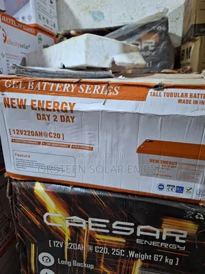 New Energy 220ah Deep-Cycle Gel Batteries