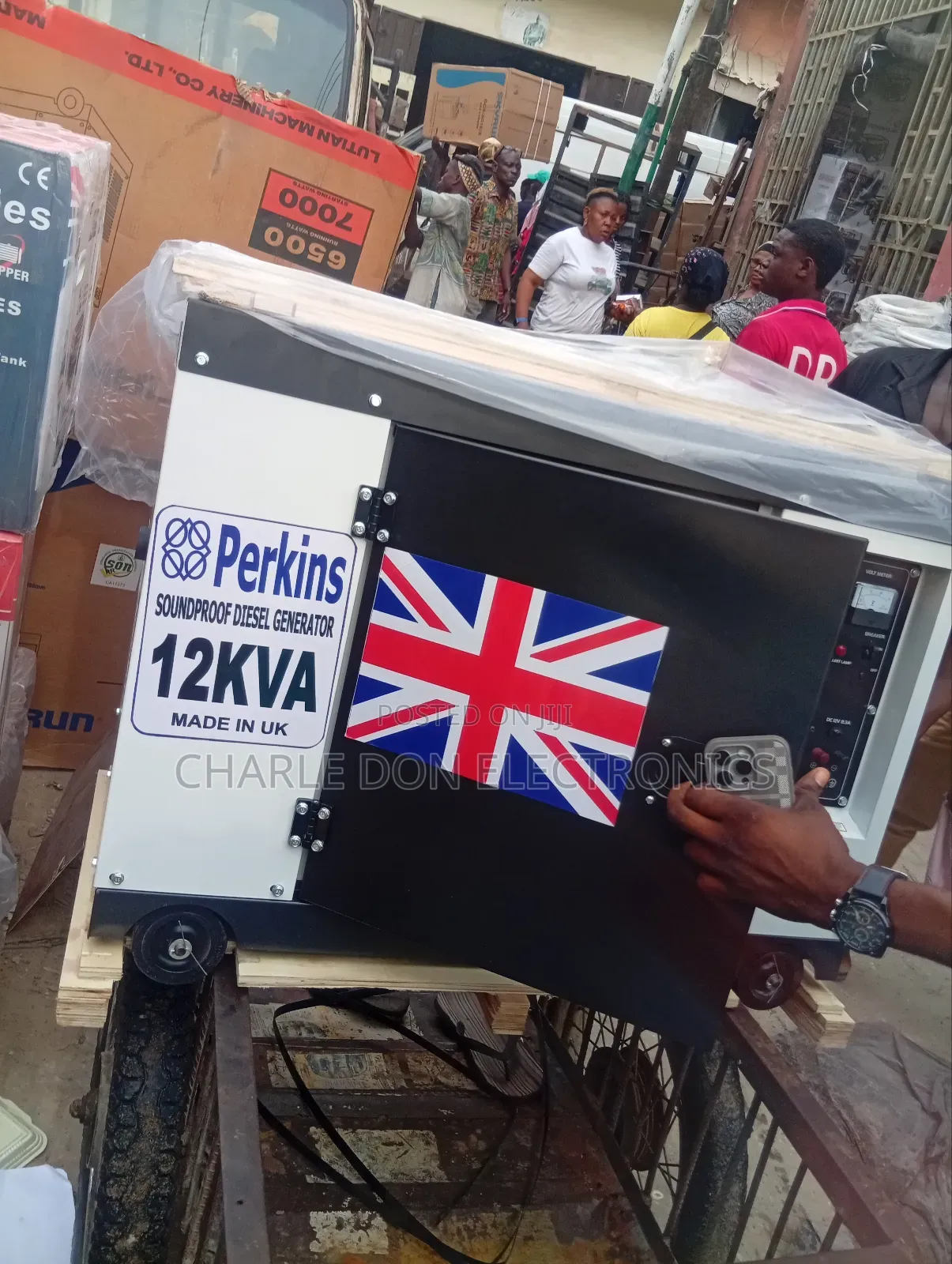 Perkins 12kva Generator – Quiet Operation, Copper Coil