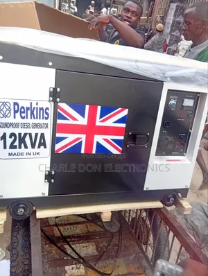 Perkins 12kva Generator – Quiet Operation, Copper Coil