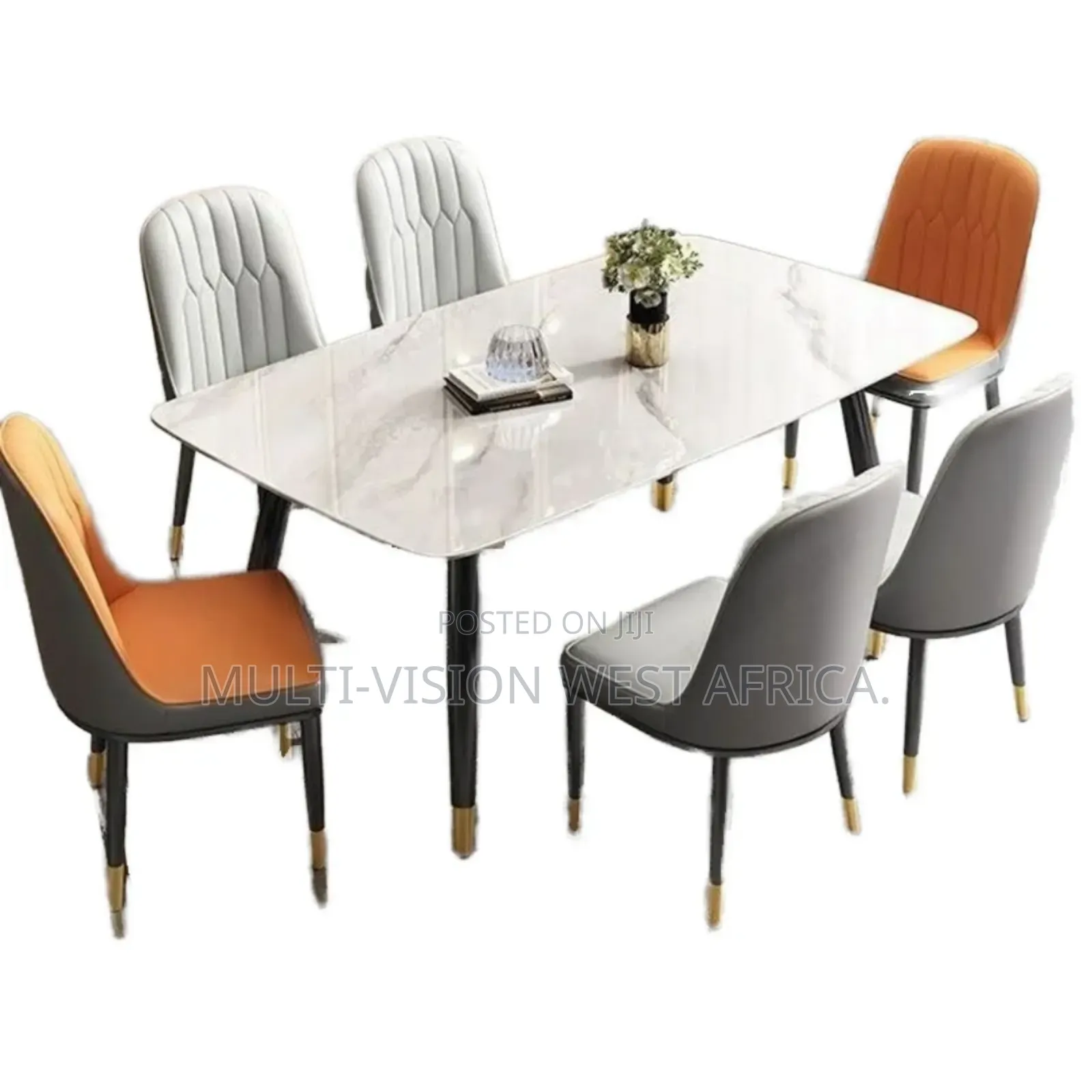 Dinning Table Set With 6-Chairs