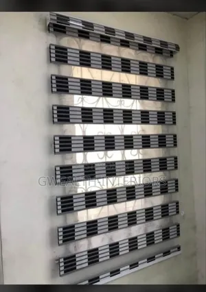 White and Black Blinds